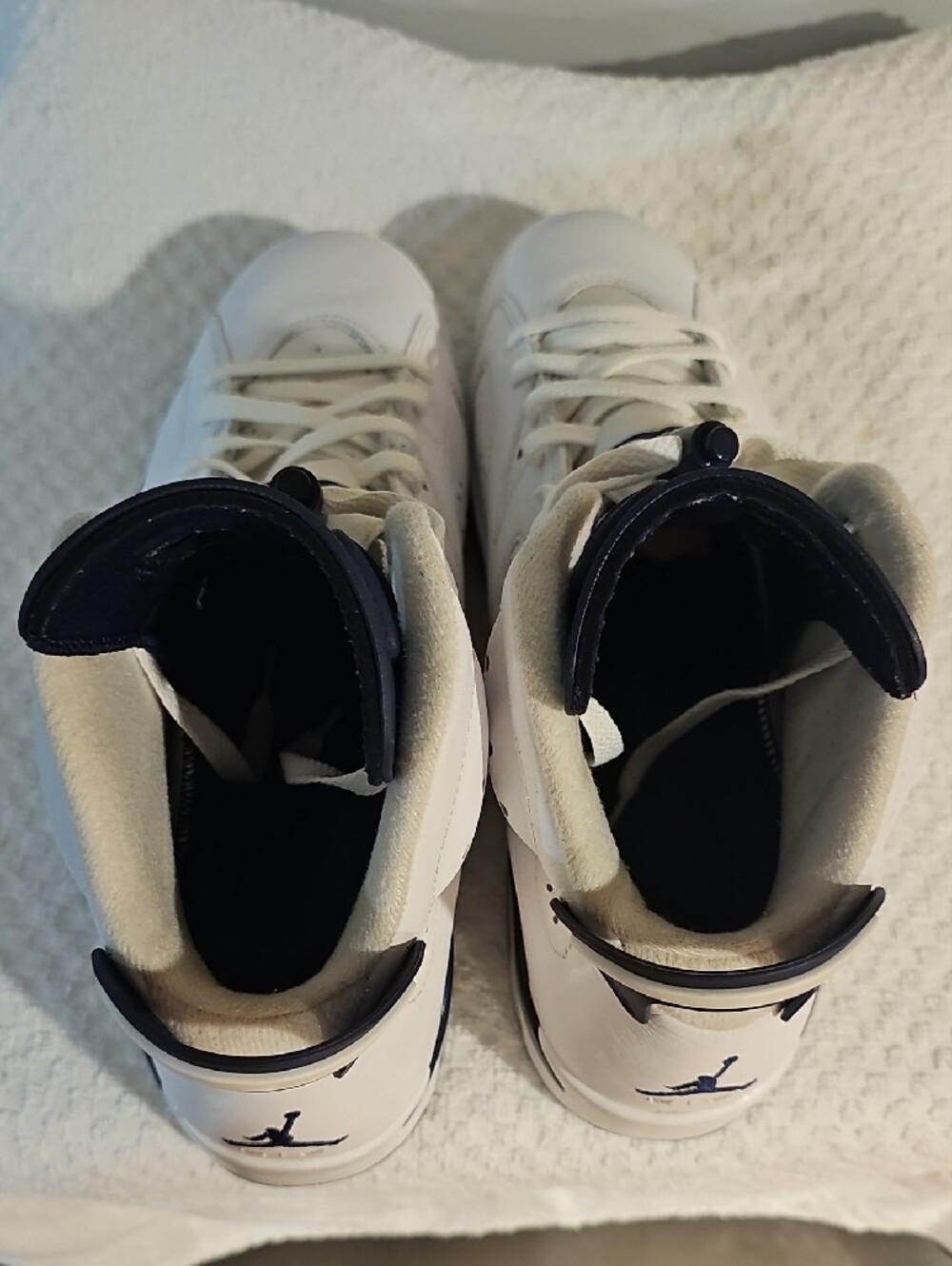 Jordan 6 Retro Midnight Navy Size 12 No Box - Picture 5 of 5